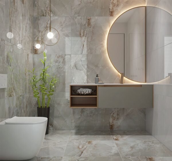 PISO RETIF SIRIUS GRAY POLIDO | 66 x 66 - Image 2