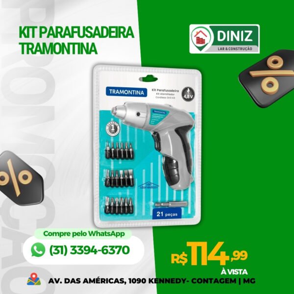 Kit Parafusadeira - Tramontina